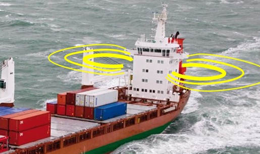 Geluid van varende schepen