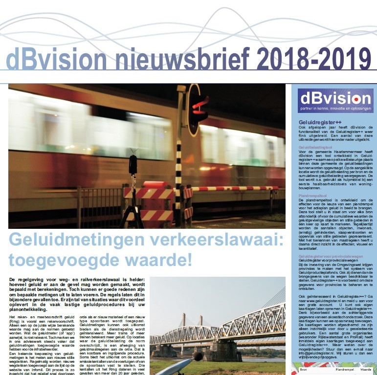 Nieuwsbrief 2018-2019