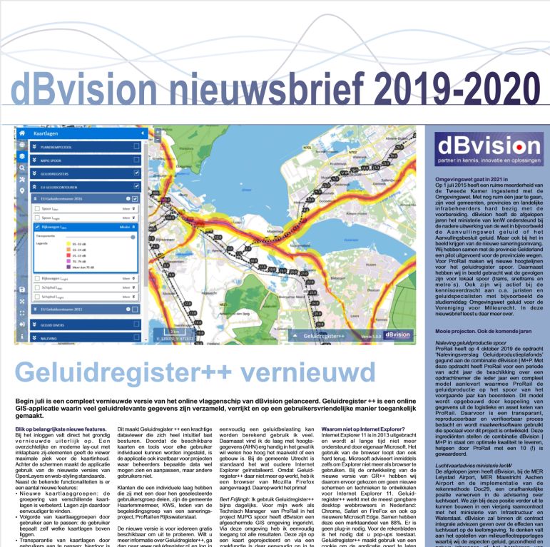 Nieuwsbrief 2019-2020